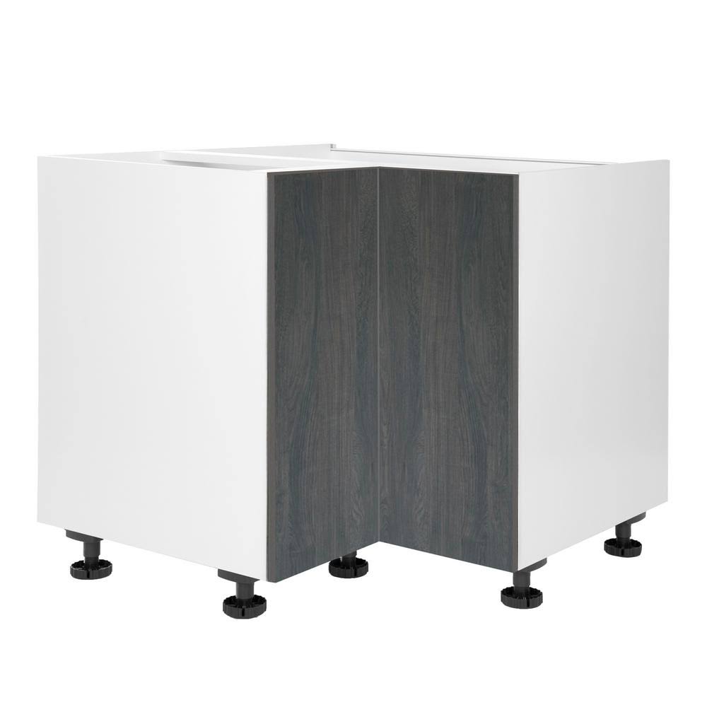 Ready to Assemble 36 in. Lazy Susan Base Cabinet in Carbon I839982
