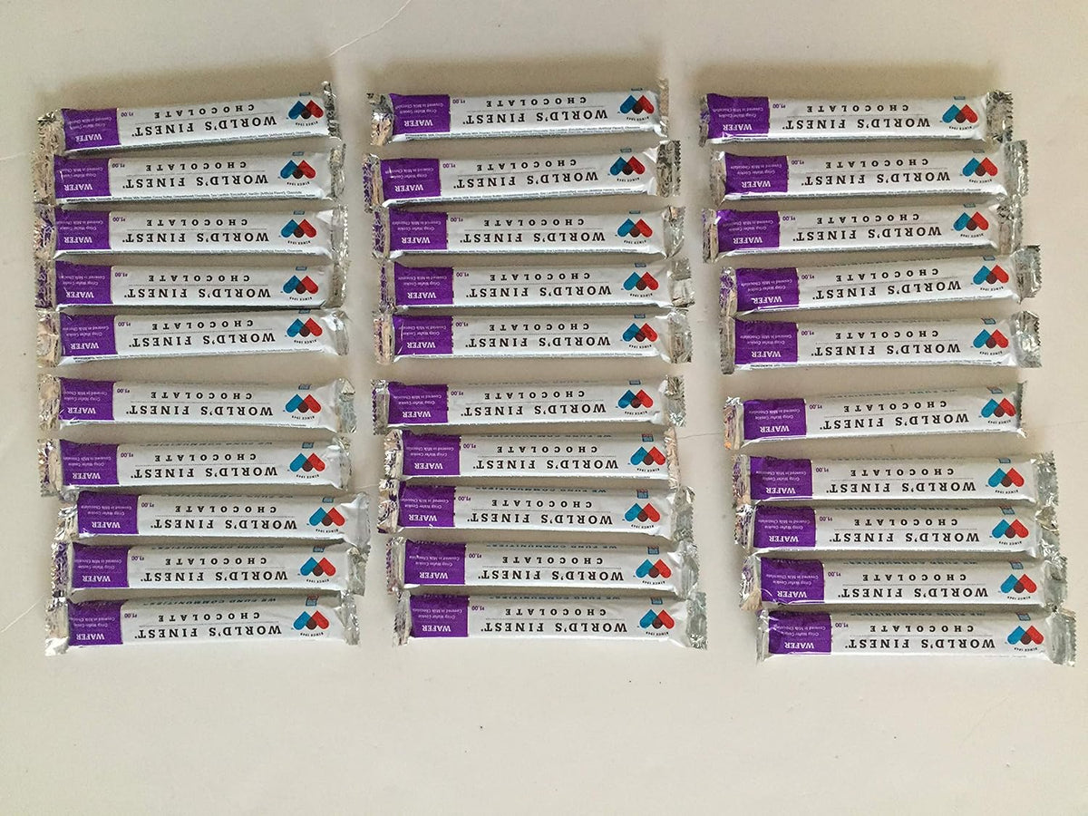 30 BARS Milk Chocolate Wafers B708