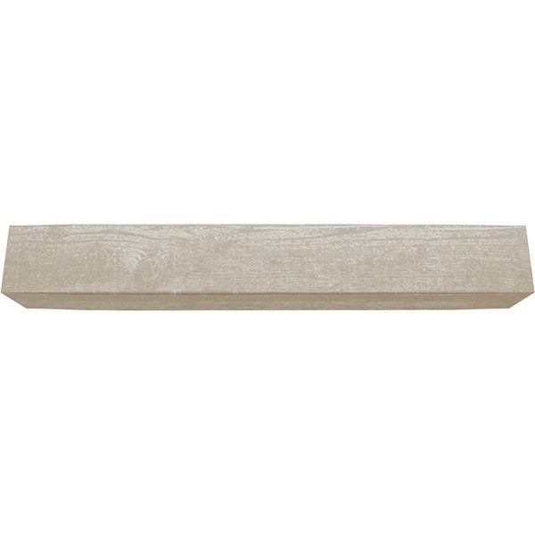 White 3-Sided Faux Wood Ceiling Beam X949363