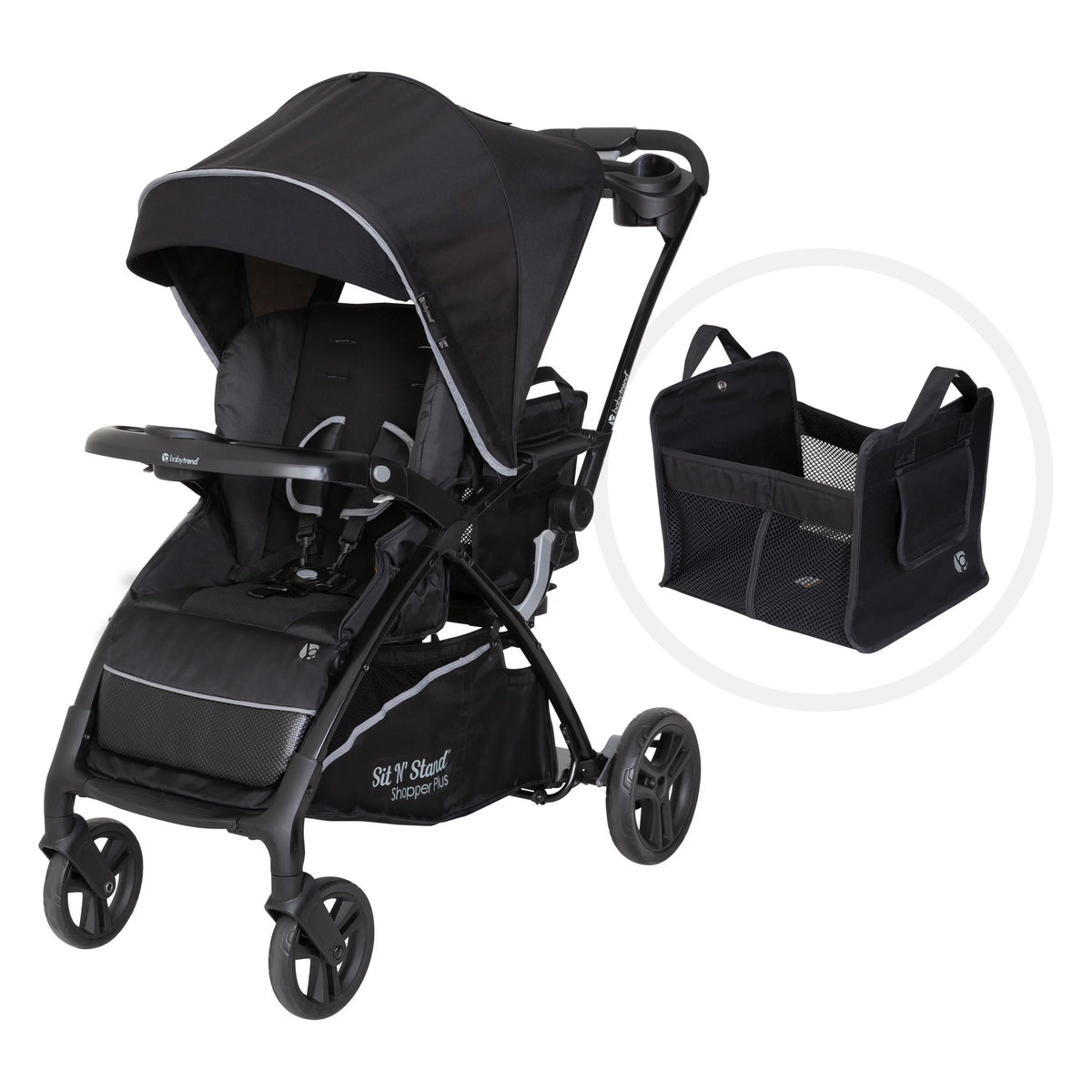Pink 5-in-1 Stroller J789