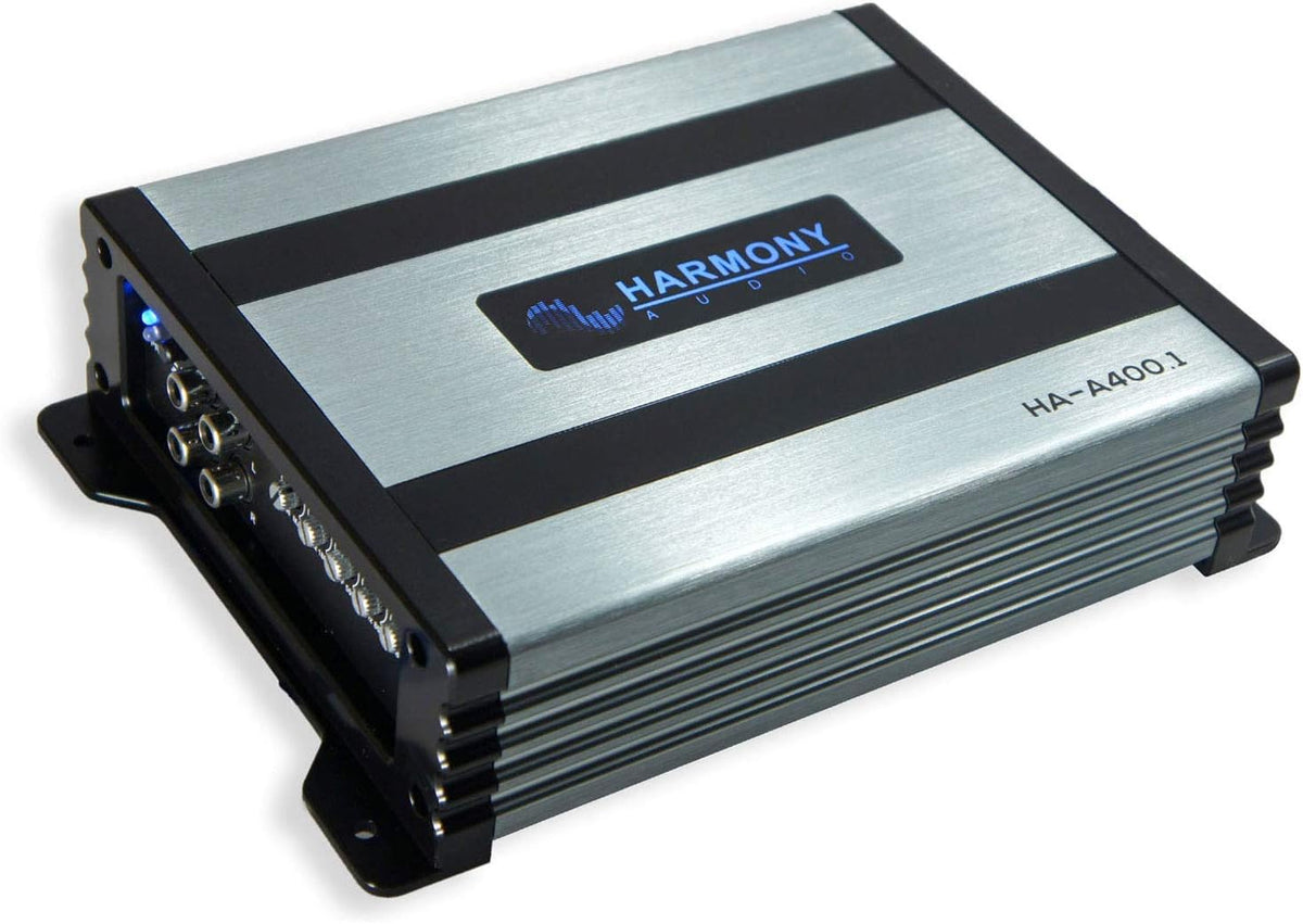Compatible with 2009-2014 Ford F-150 Extended/Super Cab Truck Dual 10 Sub Box & HA-A400.1 I9360