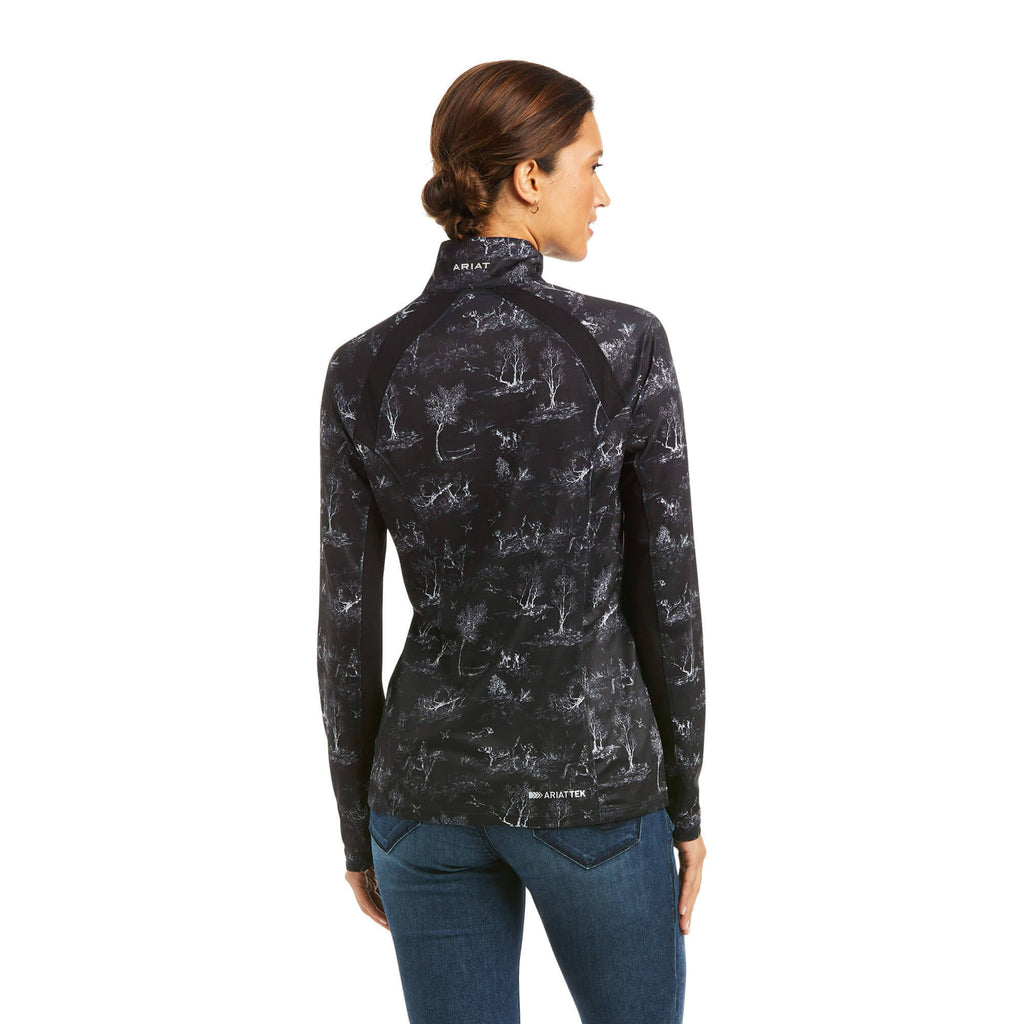 Black 1/4 Zip Baselayer Y618905