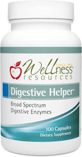 Vegetarian Digestive Enzyme Supplement 100 Capsules D764429