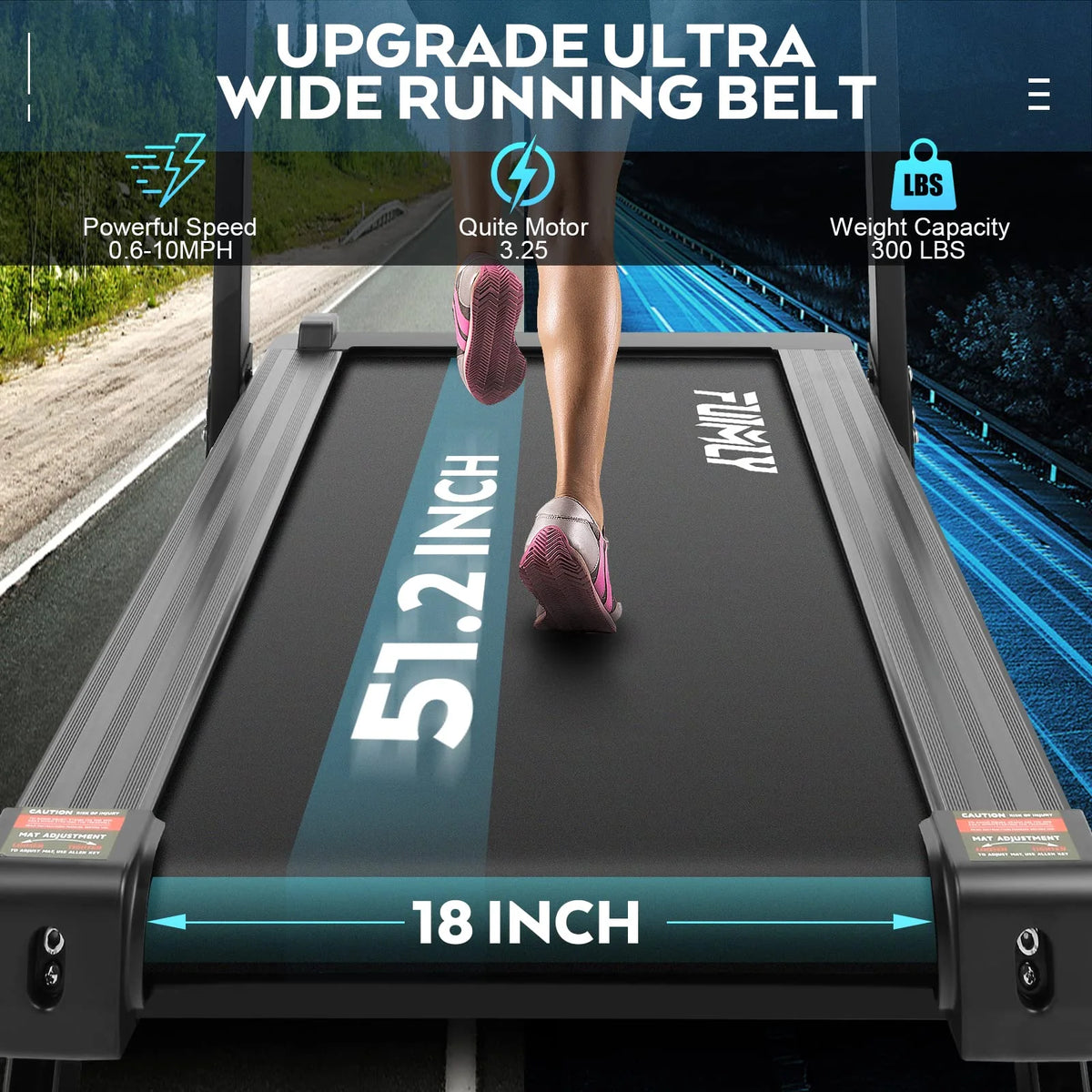 Foldable Treadmill with Incline N43330