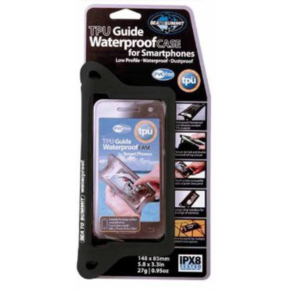 TPU Waterproof Case for Smartphones (Black) C7232