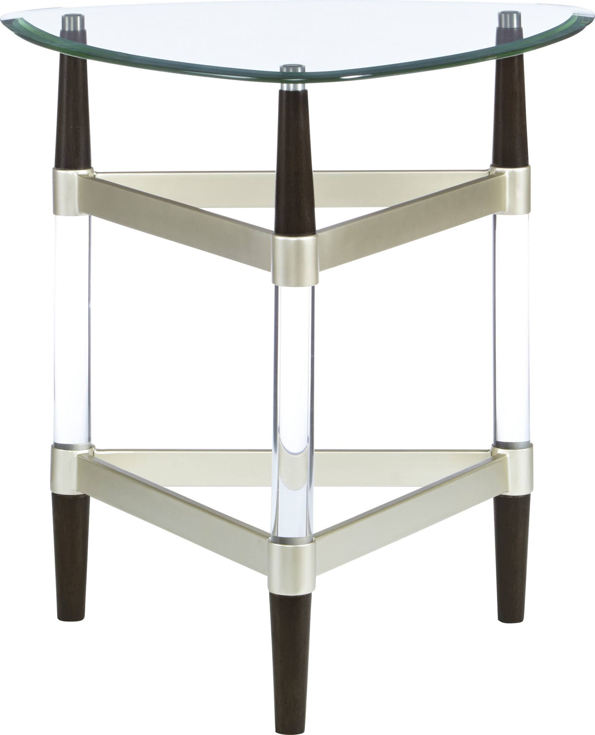 Glass Top End Table W261