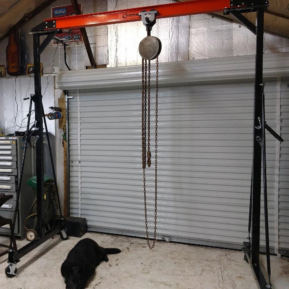 2 Ton Adjustable Steel Gantry Crane J6346