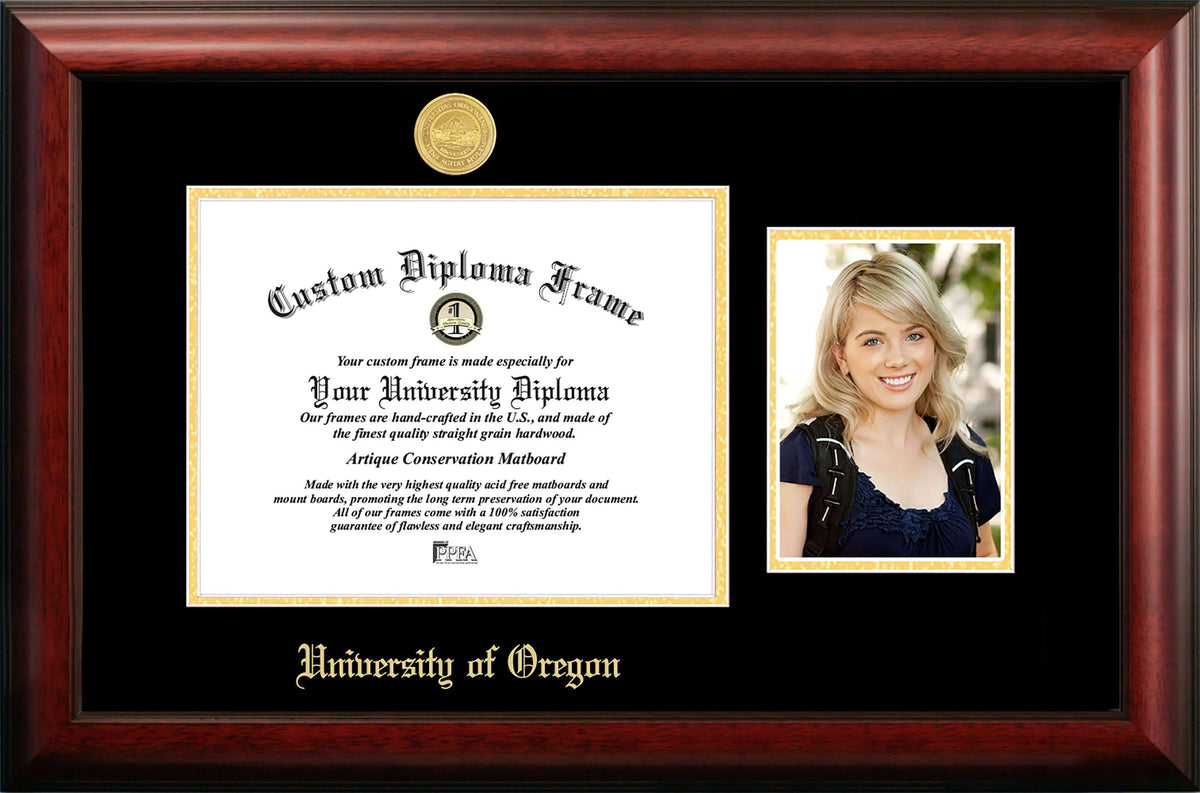 Gold Embossed Diploma Frame with 5 X7 Portrait P49352