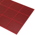 Red Grease-Resistant Anti-Fatigue Rubber Mat T339