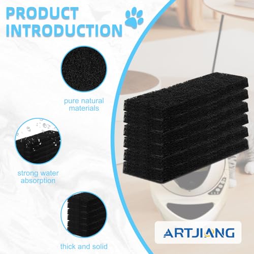 Activated Charcoal Cat Litter Box Filters D562