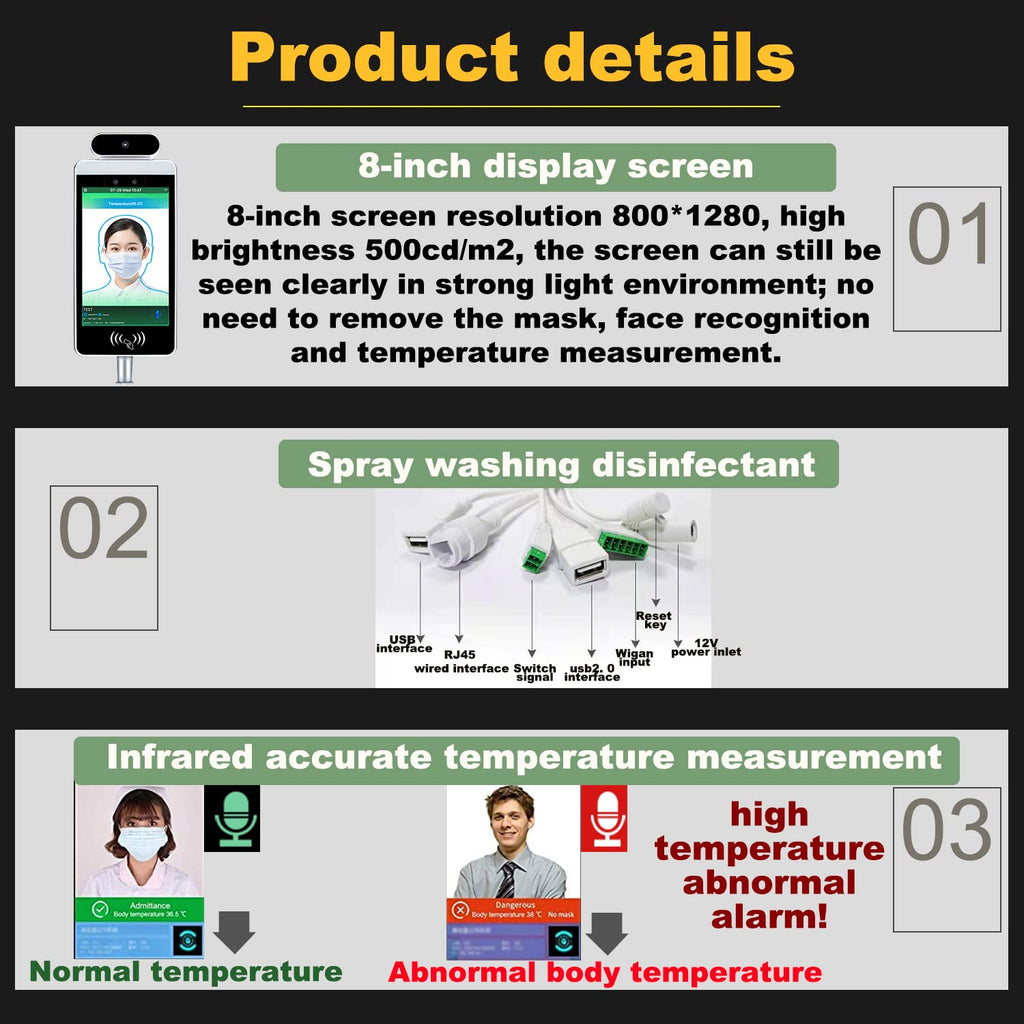 Infrared Body Temperature Measurement System K357