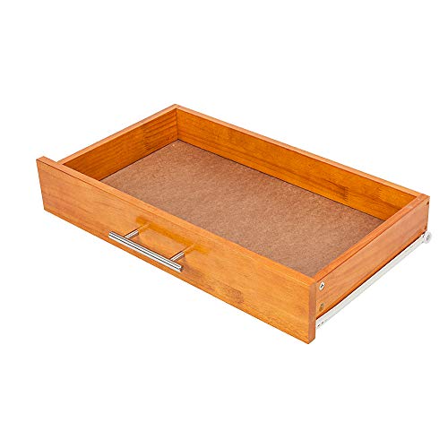 Burlywood Drop Leaf Kitchen Trolley with Stainless Steel Top Three Drawers Three Baskets F601758