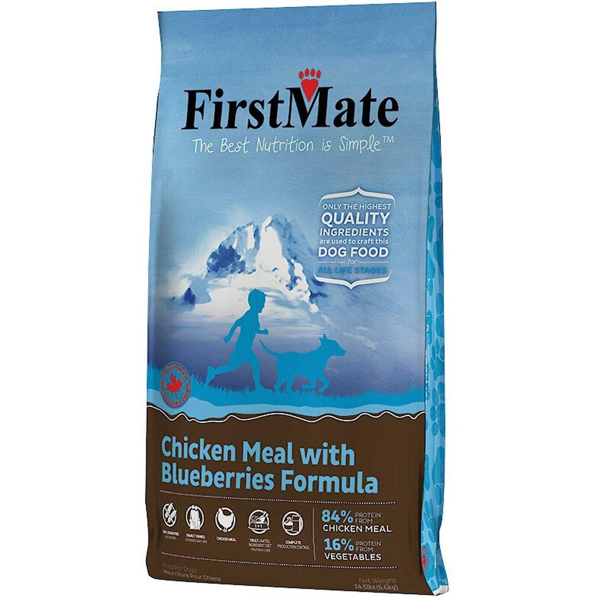 Grain Free Chicken Dog Food O2040