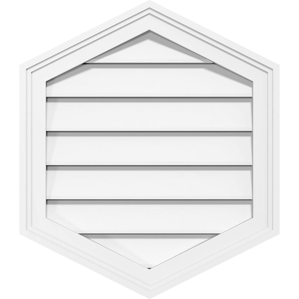 PVC Gable Vent 14/12 Pitch S9108