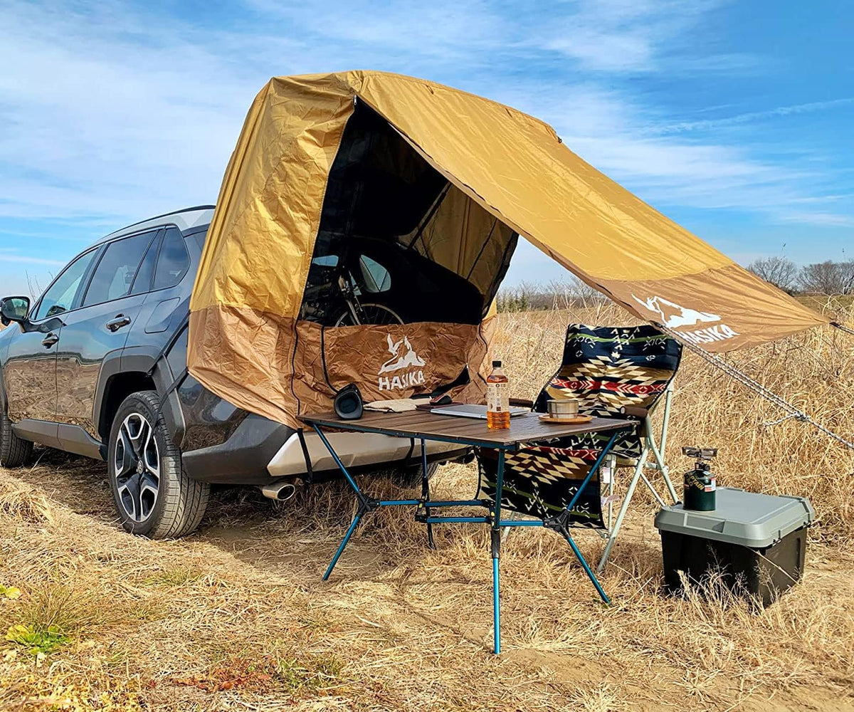 Yellow Waterproof Awning Tent Z620764