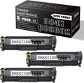 3 Pack Black Toner Cartridge for HP CP2025 CM2320 Printer Q719918