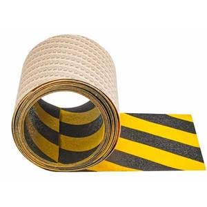 Black Yellow Slip-Resistant Tape 2 in x 60 ft L473732