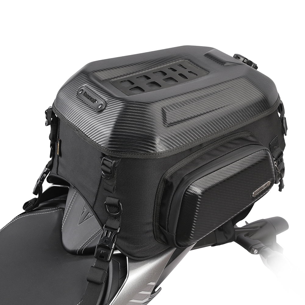 Expandable Motorcycle Rearseat Bag 23-35L T557