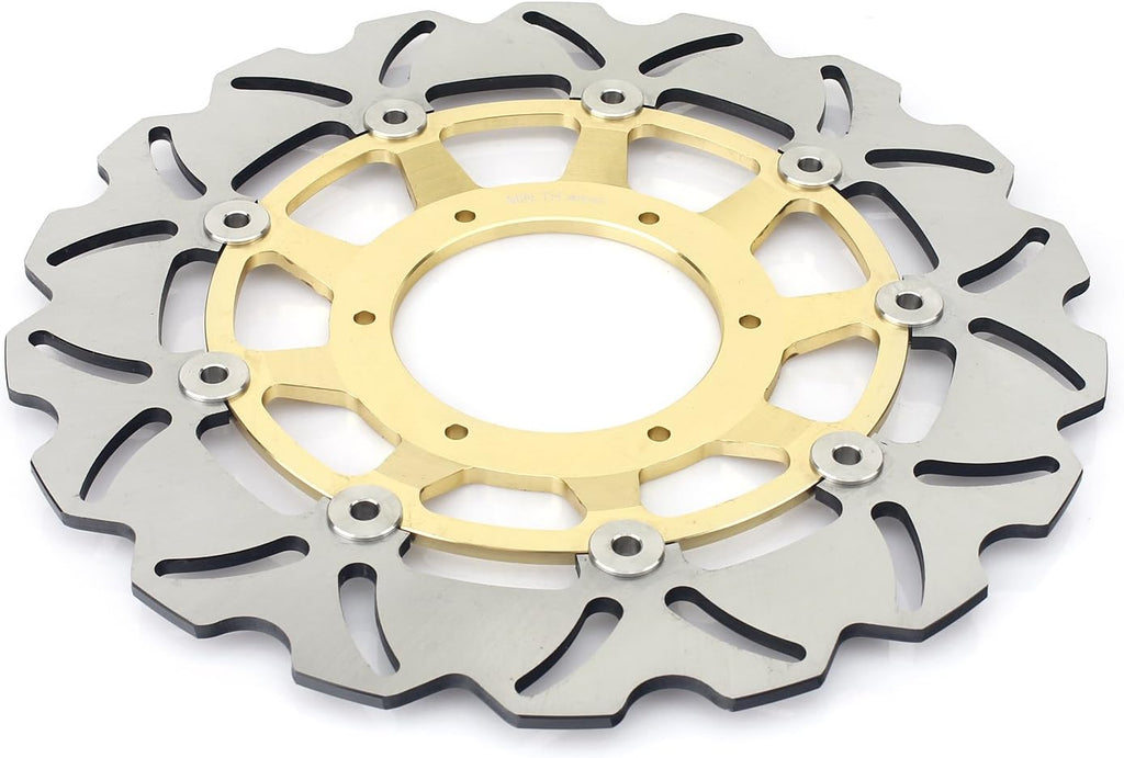 Front Rear Brake Discs Rotors and Pads for Honda CBR 600 RR 2007-2019 Gold Set K663