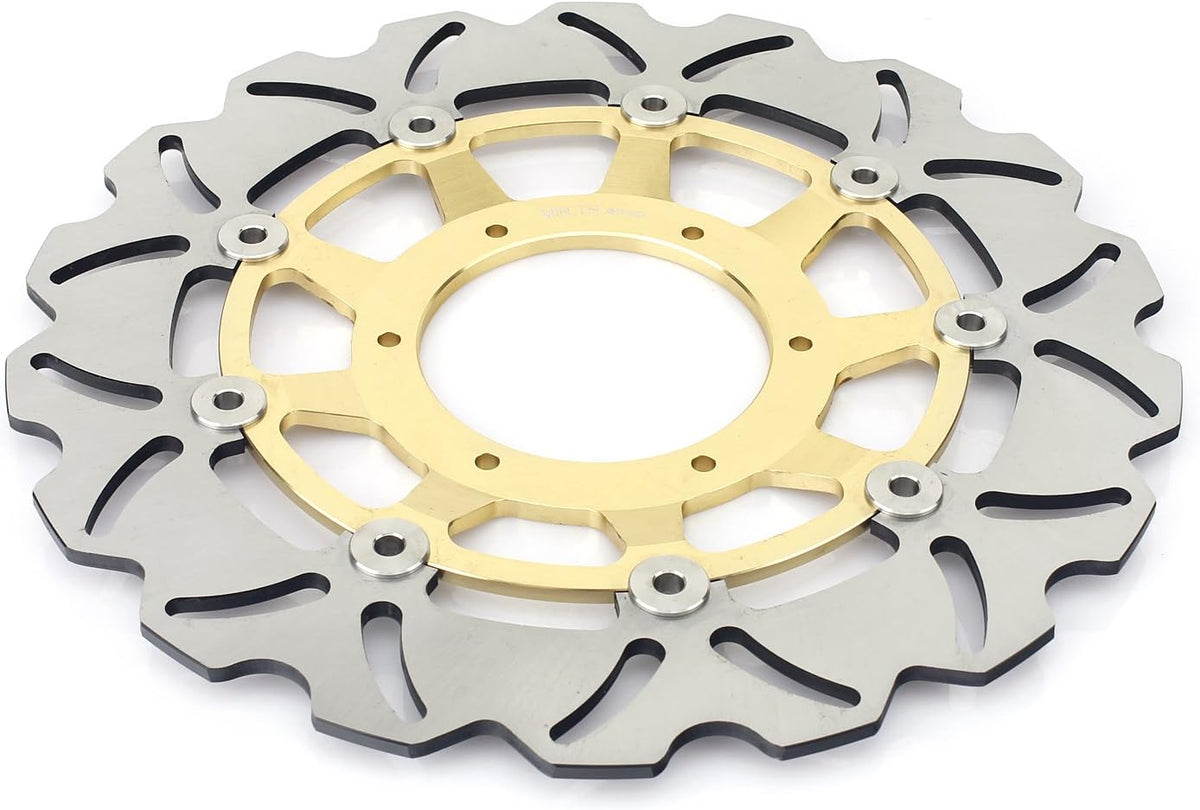 Front Rear Brake Discs Rotors and Pads for Honda CBR 600 RR 2007-2019 Gold Set K663