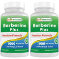 Berberine 1000mg Vitamin C Zinc 60 Capsules O55246