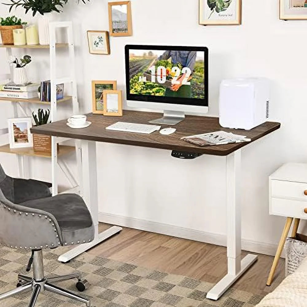 Black 48" x 30" Rectangular Wood Table Top Q754685