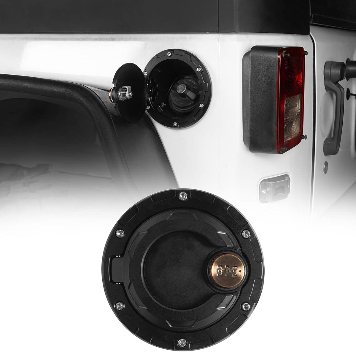 3-Digit Combination Cam Lock Fuel Gas Tank Cap Cover Z607866