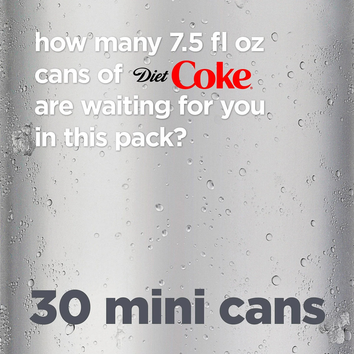 Diet Coke Mini 7.5oz 30pk J706