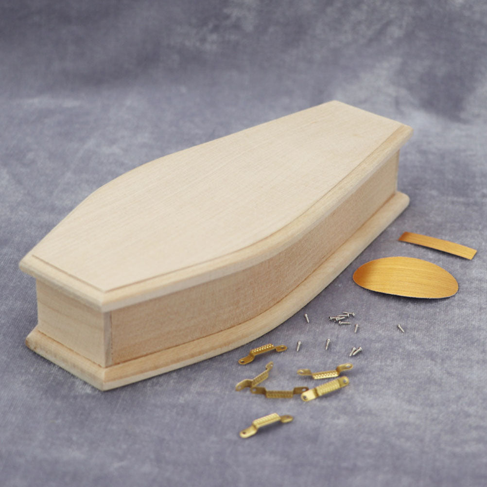 2 Pack Wooden Doll House Furniture Miniature Accessory Toy O5998
