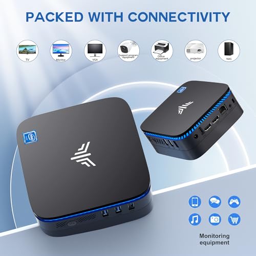 Mini PC 12th N95 16GB RAM 512GB SSD 4K HDMI Dual WiFi BT4.2 E4286