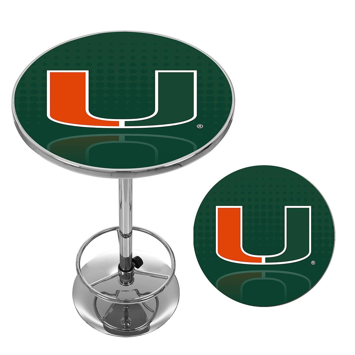 Chrome Pub Table L58026