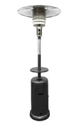 Hammered Silver Steel Liquid Propane Patio Heater C418273