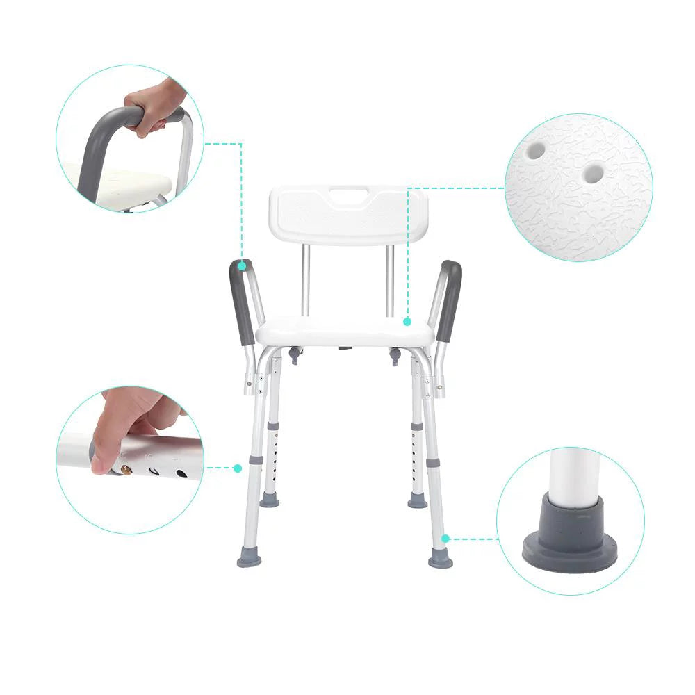 Heavy Duty Shower Chair with Arms O183