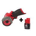 12V Cordless Brushless Cut Off Saw with Battery X347