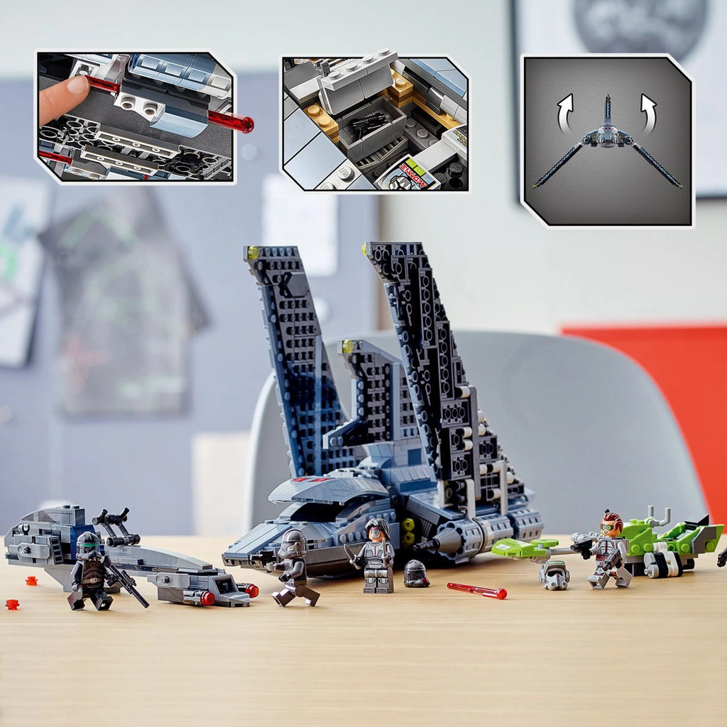 LEGO Star Wars Attack Shuttle Building Toy Set (969 Pieces) B439158