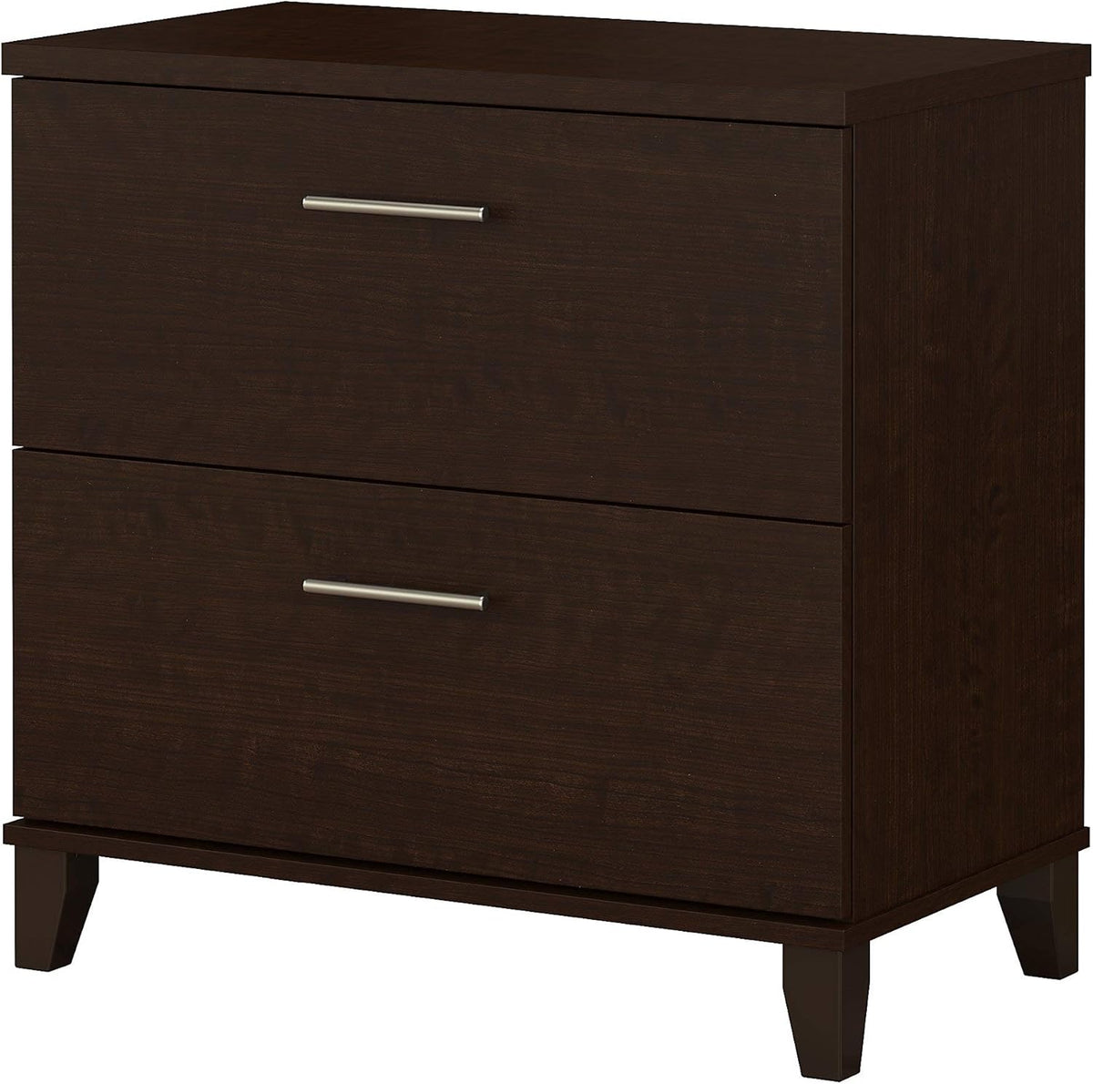 2 Drawer Lateral File Cabinet Mocha Cherry P645105