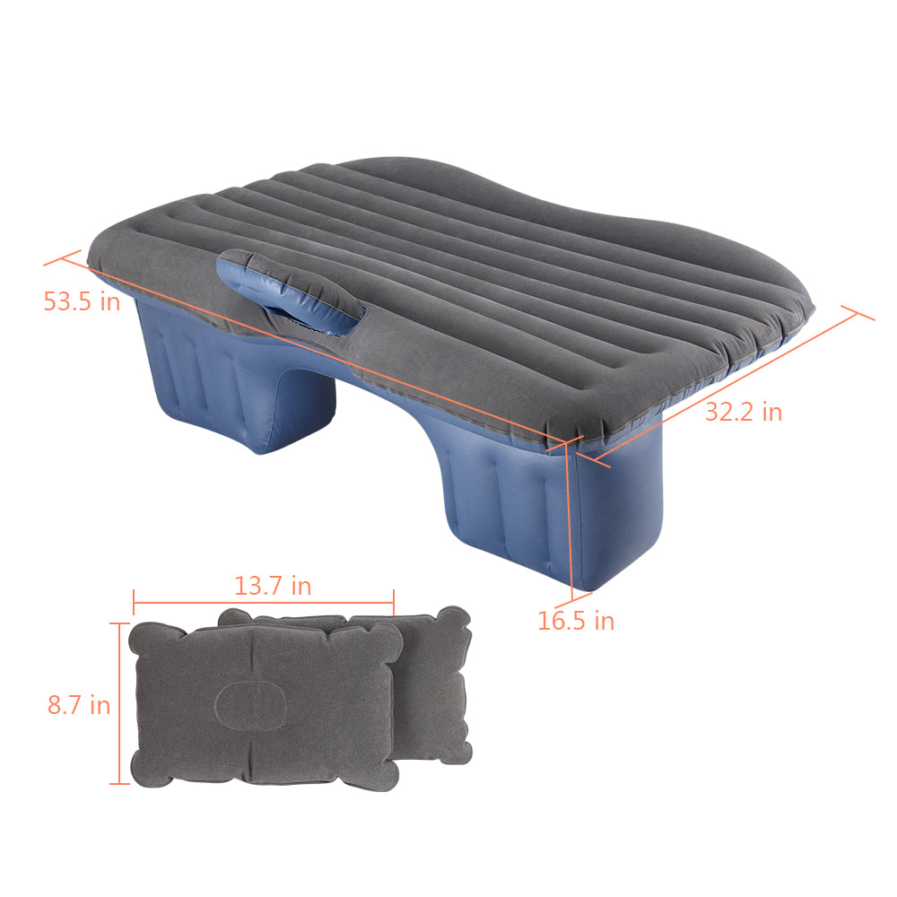 Car Inflatable Mattress With Air Pump & 2 Air Pillows H4046
