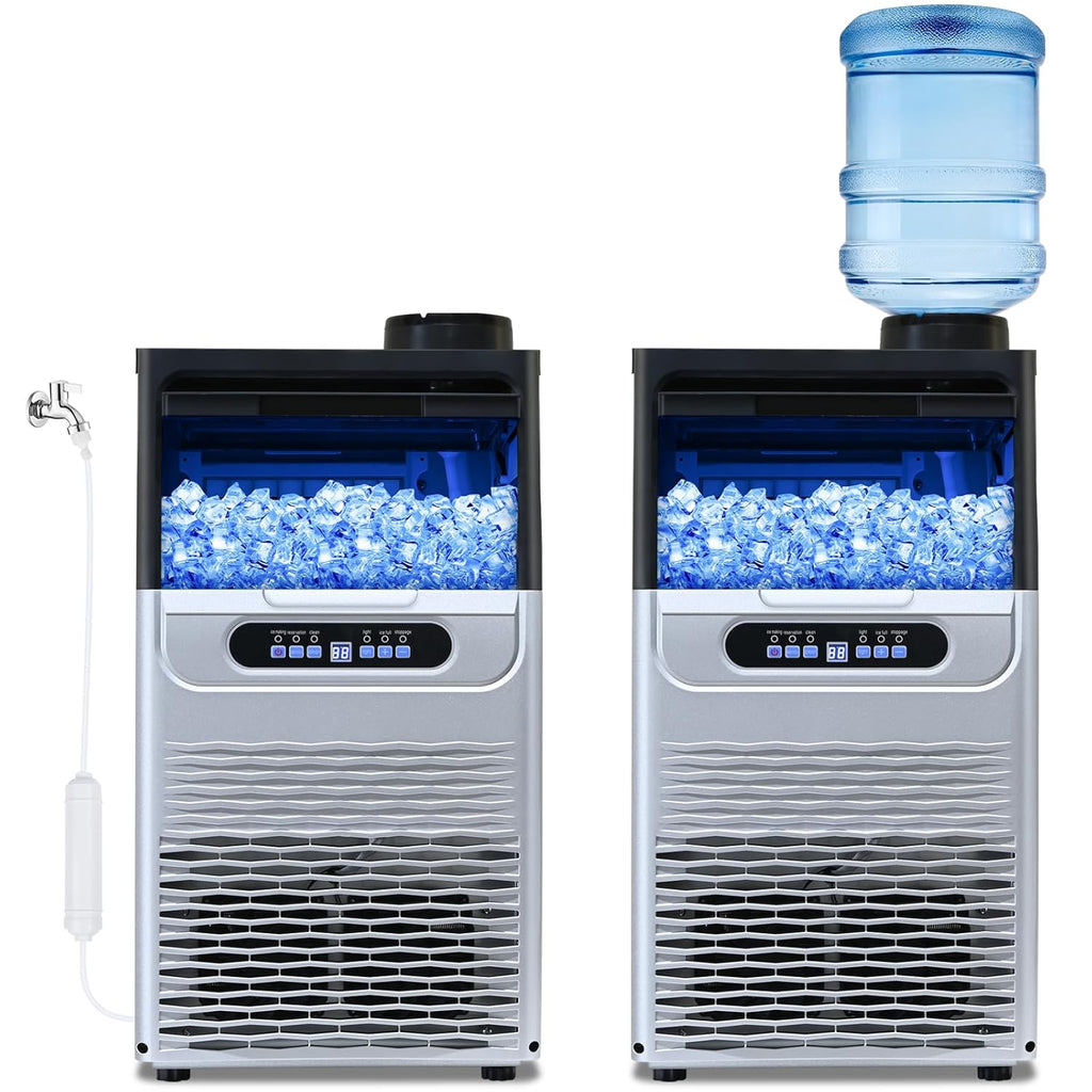 100Lbs/24H Ice Maker Machine with 20lbs Storage W941