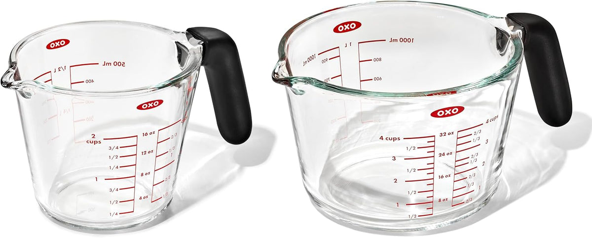 2-Cup and 4-Cup Glass Measuring Cup Set B91684