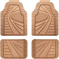 Heavy Duty Waterproof Rubber Car Floor Mats 4 pieces Set I7073