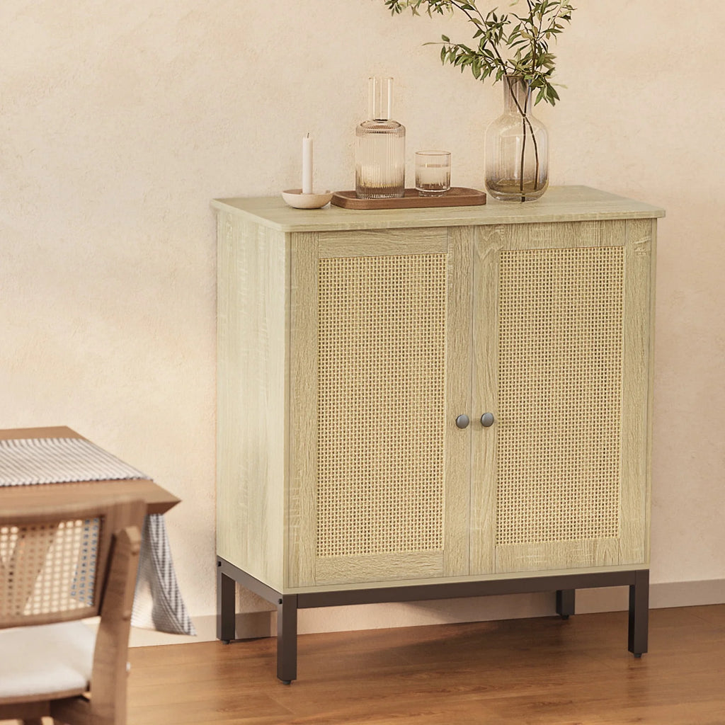 Rattan Buffet Storage Cabinet J15197