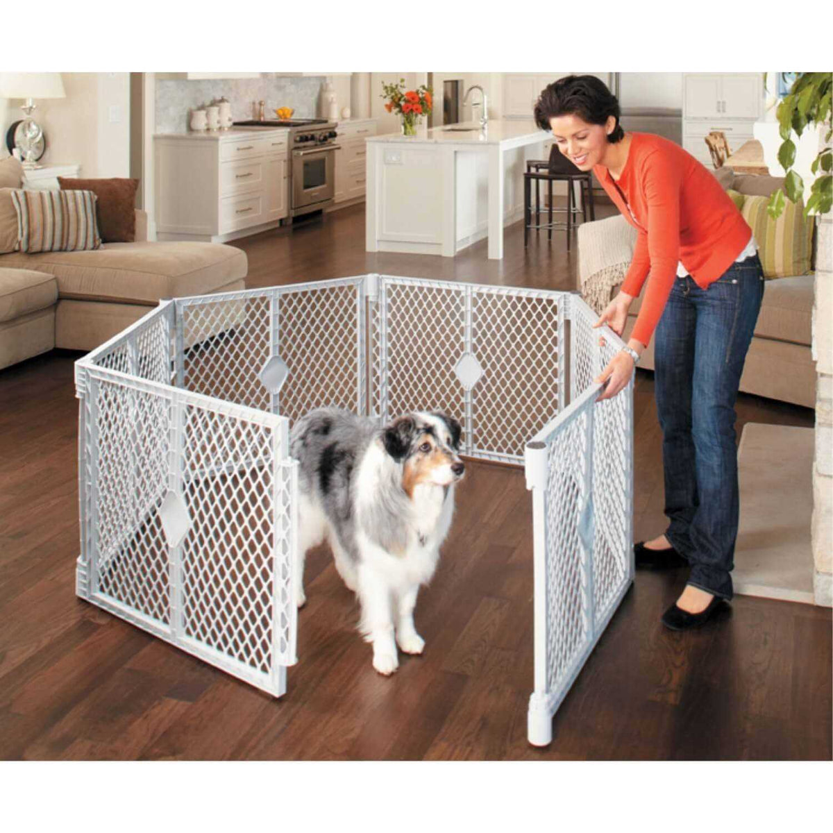 6-Panel Pet Pen Q345