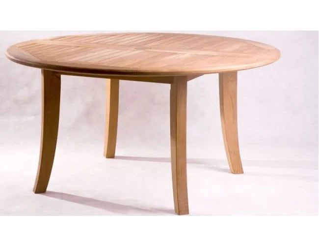 Grade-A Teak 7 Pc Dining Set with 52" Round Table and 6 Arm Chairs C79179