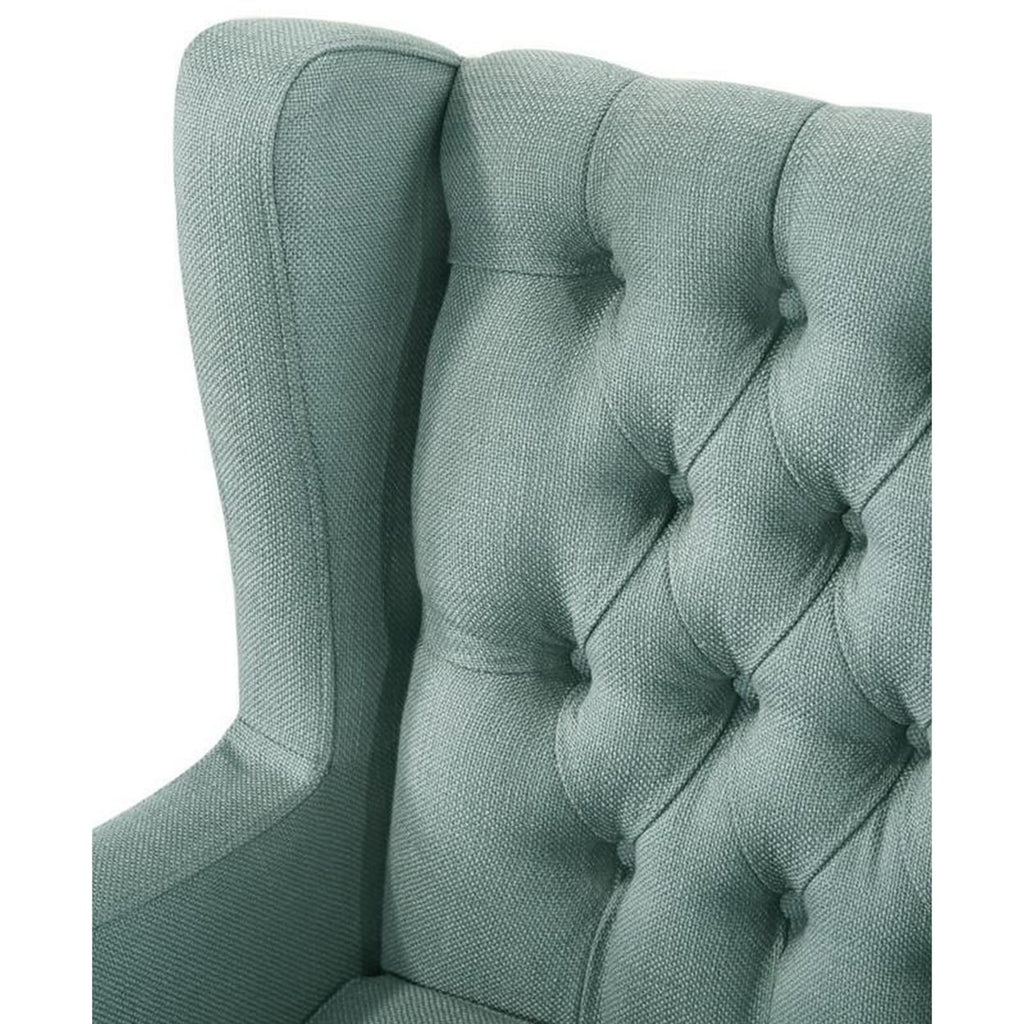 Teal Fabric Accent Chair T441499