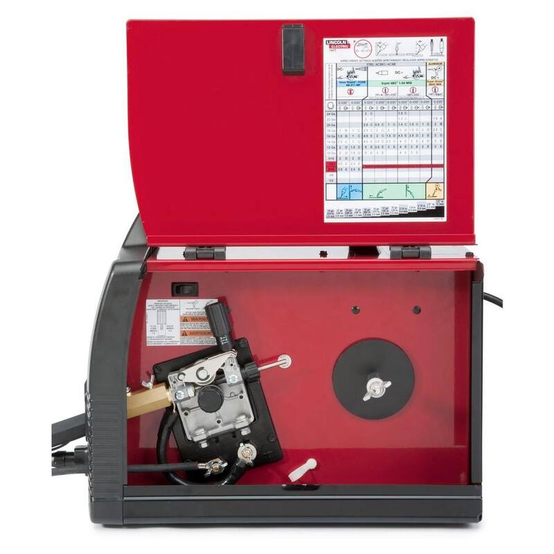 140 Amp MIG and Flux-Core Wire Feed Welder, 115V X425692