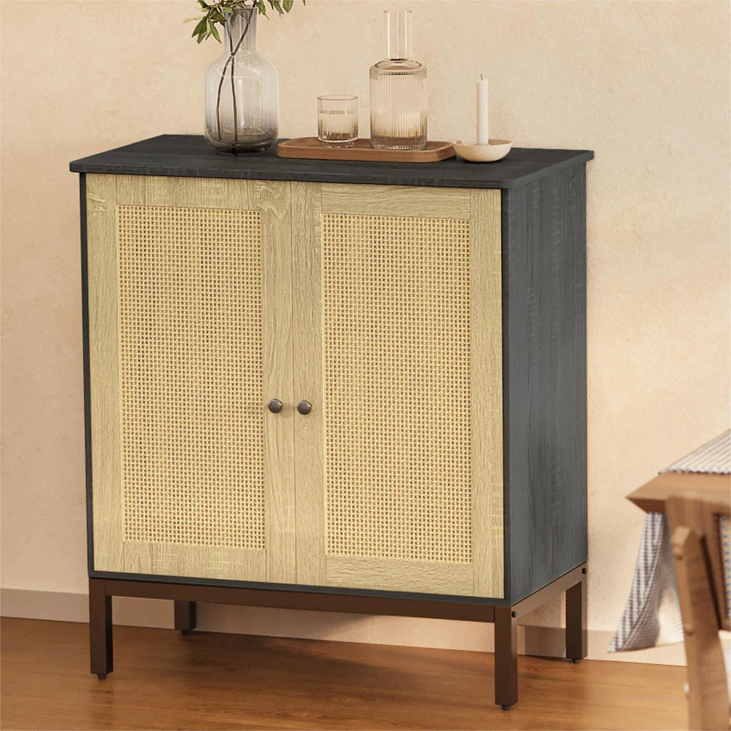 Rattan Buffet Storage Cabinet J15197