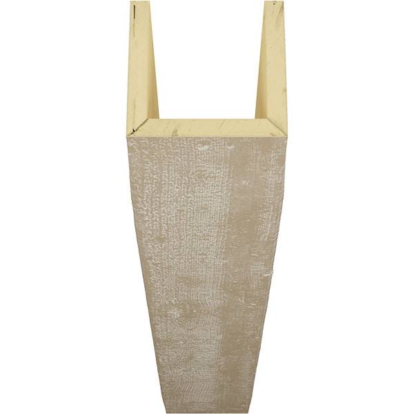 White 3-Sided Faux Wood Ceiling Beam X949363