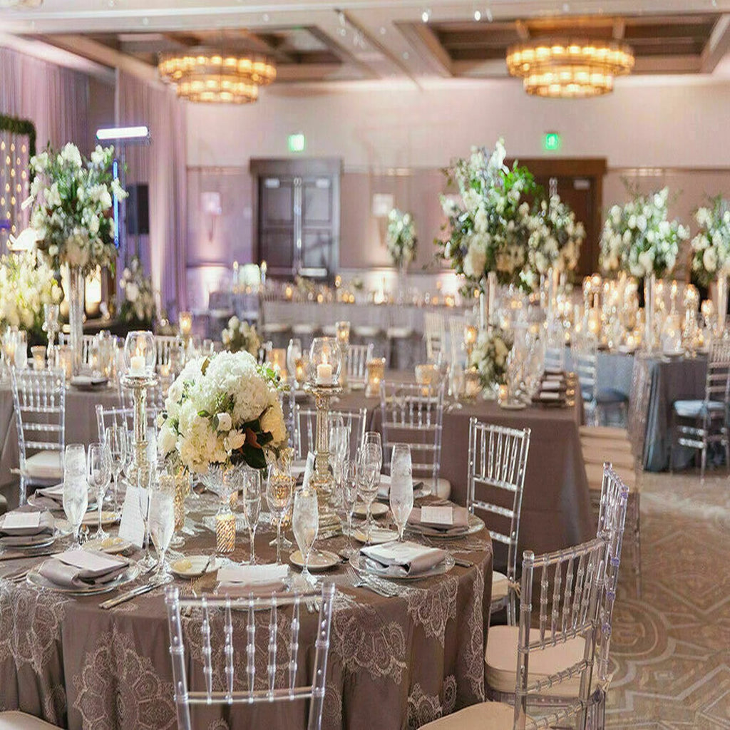 4 Pcs Stacking Clear Chiavari Chairs O285