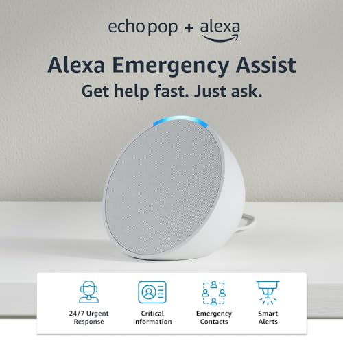 Glacier White Compact Smart Speaker S4707