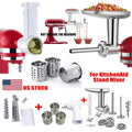 3 Sets Meat Grinder Slicer Juicer Attachment T114163